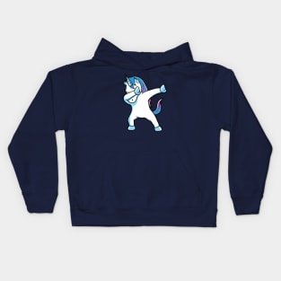 Dabbing Unicorn Kids Hoodie